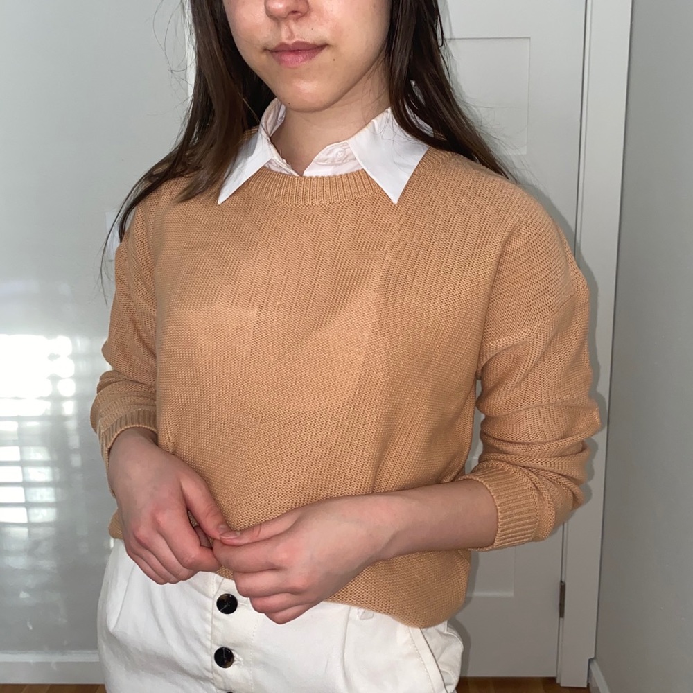 Tan Crewneck